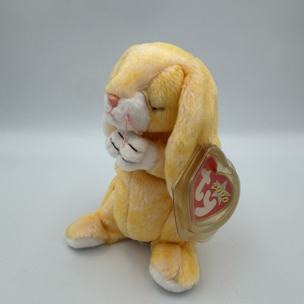 Ty Beanie Baby Grace Praying Bunny Rabbit 2000 Plush w/ Tag Vintage Y2K